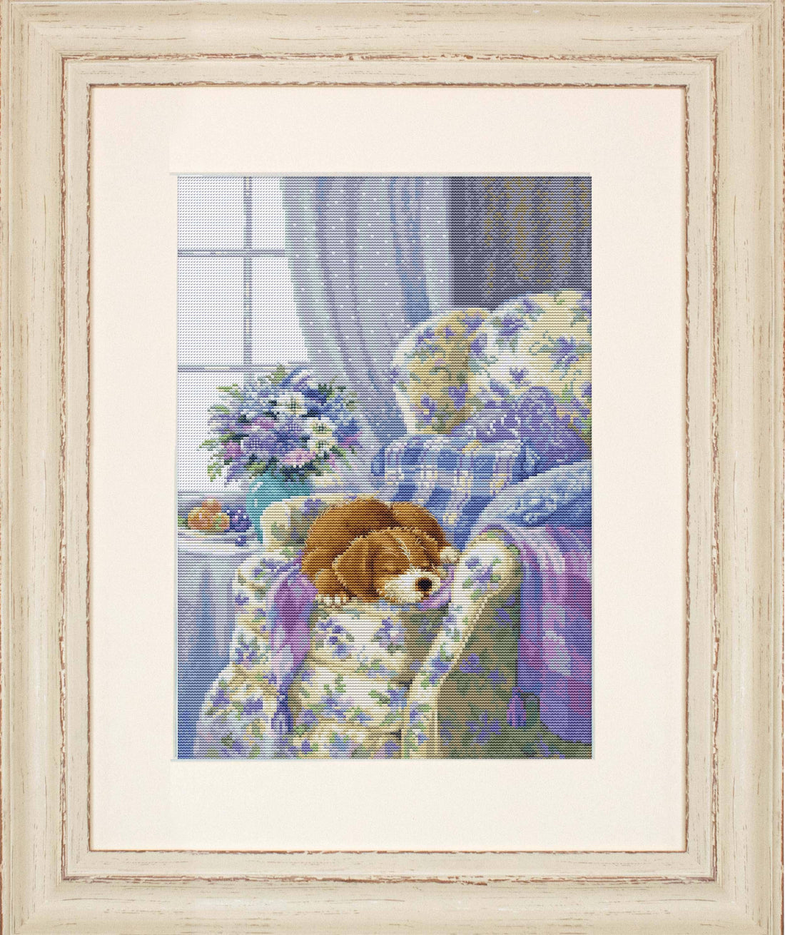  Luca-S  Counted Cross Stitch Kit Cozy Armchair BU5016 pattern