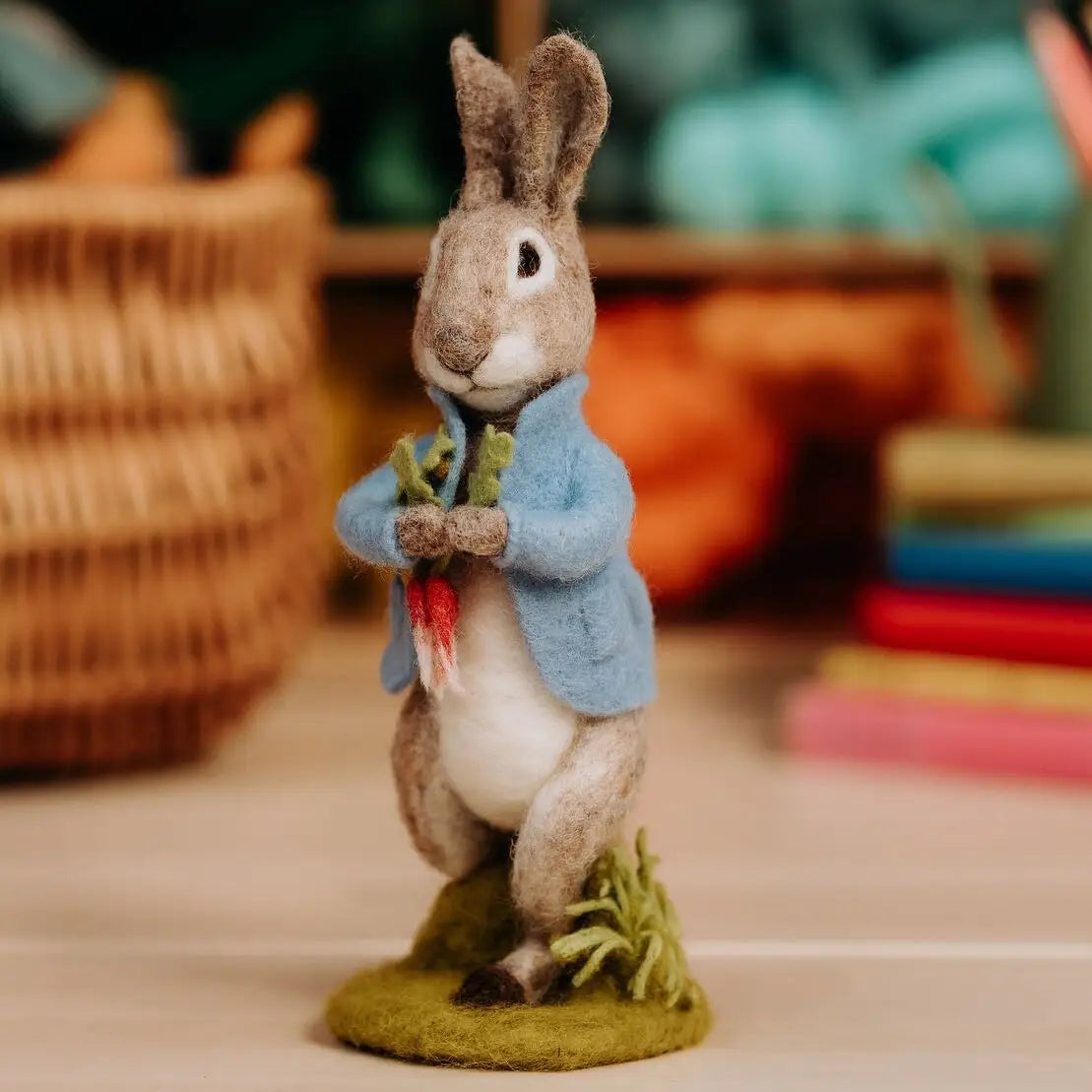 Beatrix Potter - Peter Rabbit and the Stolen Radishes Needle Felting Craft Kit figure 4